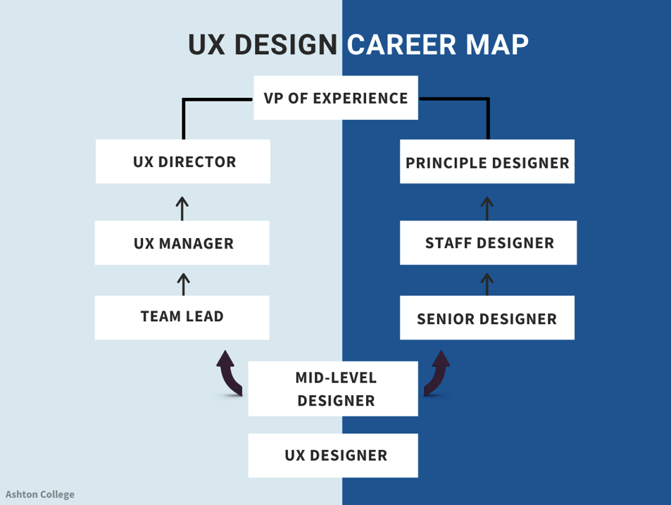 UX Design Career Map
